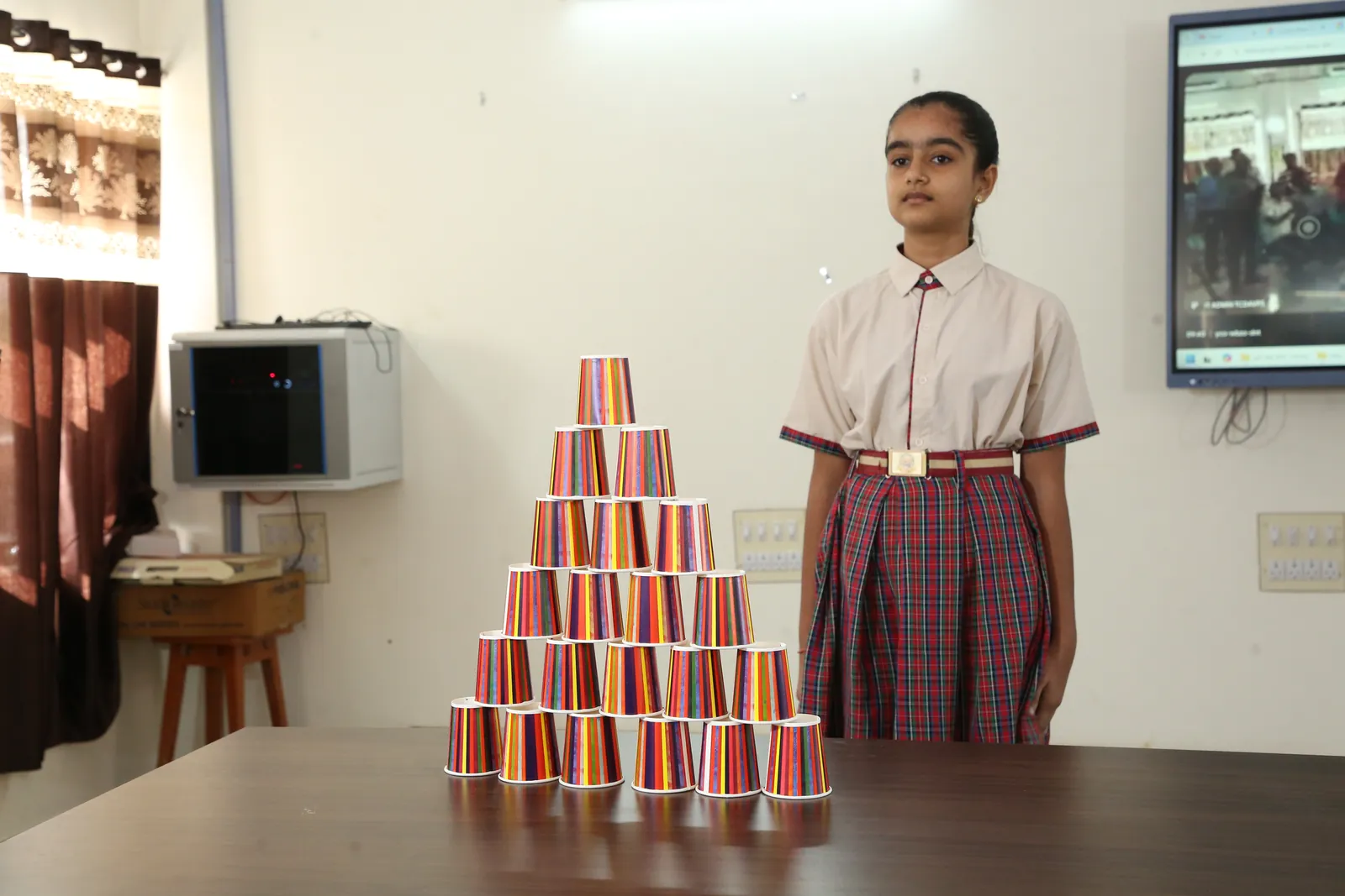 Cup pyramid record, 2025